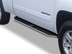 APS - APS IB03RJJ4Y H-Series Running Boards Polish for 99-06 Silverado/Sierra Extended - Image 1