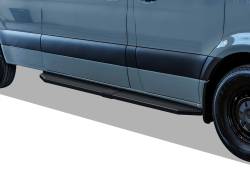 APS - APS IB04RDJ3H H-Series Running Boards Black for 07-25 Sprinter Van - Image 1