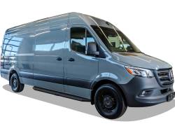 APS - APS IB04RDJ3H H-Series Running Boards Black for 07-25 Sprinter Van - Image 2
