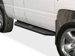 APS - APS IB04RJD6H H-Series Running Boards Black for 94-01 RAM Club Cab - Image 1