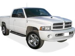 APS - APS IB04RJD6H H-Series Running Boards Black for 94-01 RAM Club Cab - Image 2