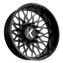 KG1 Wheels - KG1 Wheels KD019R2282528GPM KD019 Torture 22x8.25 10x285 145mm Black/Milled - Image 1