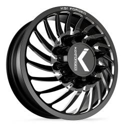 KG1 Wheels - KG1 Wheels KD023 Bender 22x8.25 10x285 145mm Black/Milled KD023F2282528GPM-R - Image 1