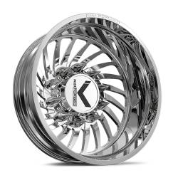 KG1 Wheels - KG1 Wheels KD023R2482528PS-R KD023 Bender 24x8.25 10x285 145mm Polished - Image 1