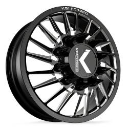 KG1 Wheels - KG1 Wheels KD038 Javelin 22x8.25 10x285 145mm Black/Milled KD038F2282528GPM-L - Image 1
