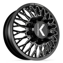 KG1 Wheels - KG1 Wheels KD049 Jacked 22x8.25 10x285 145mm Black/Milled KD049F2282528GPM - Image 1