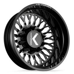 KG1 Wheels - KG1 Wheels KD049R2282528GPM KD049 Jacked 22x8.25 10x285 145mm Black/Milled - Image 1