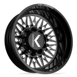 KG1 Wheels - KG1 Wheels KD014R2282528GPM KD014 Trident 22x8.25 10x285 145mm Black/Milled - Image 1