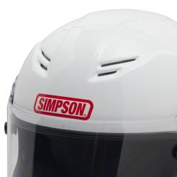 Simpson Safety - Simpson Safety 9850001 Devil Ray 4 X-Small White Helmet - Image 3