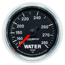 AutoMeter - AutoMeter 3831 GS Water Temperature Gauge 2-1/16" Full Sweep - Image 1