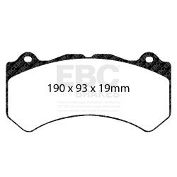 EBC Brakes - EBC Brakes DP51983NDX Bluestuff NDX Full Race Brake Pads for 09-21 GT-R - Image 3