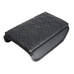 IAG Performance - IAG Performance IAG-ACC-F3081 I-Line Arm Rest Cover Black Leather Arrow Grid Pat - Image 2