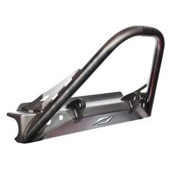 Motobilt - Motobilt MB1000-S Stubby Front Bumper w/Stinger Bare Steel for Jeep YJ/TJ - Image 2