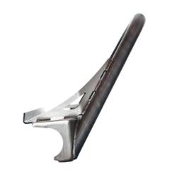 Motobilt - Motobilt MB1000-S Stubby Front Bumper w/Stinger Bare Steel for Jeep YJ/TJ - Image 3