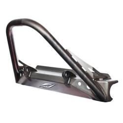 Motobilt - Motobilt MB1000-S Stubby Front Bumper w/Stinger Bare Steel for Jeep YJ/TJ - Image 4