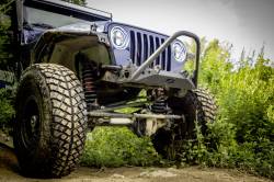 Motobilt - Motobilt MB1000-S Stubby Front Bumper w/Stinger Bare Steel for Jeep YJ/TJ - Image 6