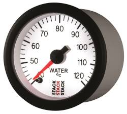 Stack - Stack ST3357 Pro Stepper Water Temp Gauge 52MM White 40-120C 1/8" NPTF Male - Image 3