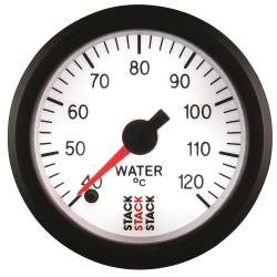Stack - Stack ST3357 Pro Stepper Water Temp Gauge 52MM White 40-120C 1/8" NPTF Male - Image 4