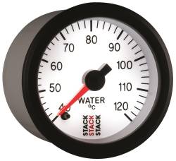 Stack - Stack ST3357 Pro Stepper Water Temp Gauge 52MM White 40-120C 1/8" NPTF Male - Image 6