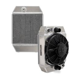 Mishimoto - Mishimoto MMRAD-UNI-DRGN Universal 9" Drag Race Aluminum Radiator Natural - Image 2