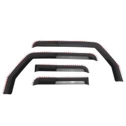 Putco - Putco 580221 4Pc Tinted Window Deflectors for 18+ Jeep Wrangler JL & Gladiator - Image 2