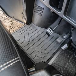 SMARTLINER - SMARTLINER UA0101 Front BLACK Floor Liners for 18-26 Polaris Ranger XP 1000 - Image 2