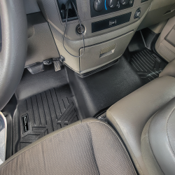 SMARTLINER - SMARTLINER SA0317 Front BLACK Floor Liners for 02-09 Dodge RAM 1500/2500 Trucks - Image 2