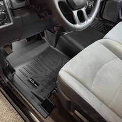 SMARTLINER - SMARTLINER SA0319 Front BLACK Floor Liners for RAM Reg/Quad - Image 2